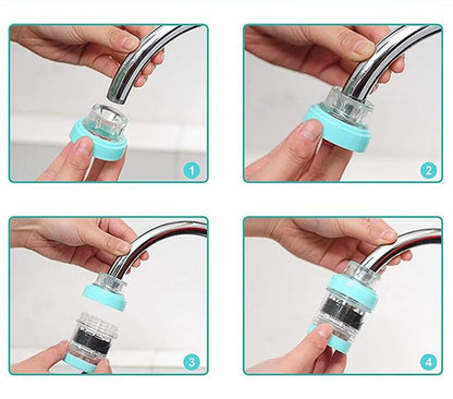 Kitchen Faucet Tap Filter Water Cleaning Purifier Cartridge Home Water Fliter Tap Accessories